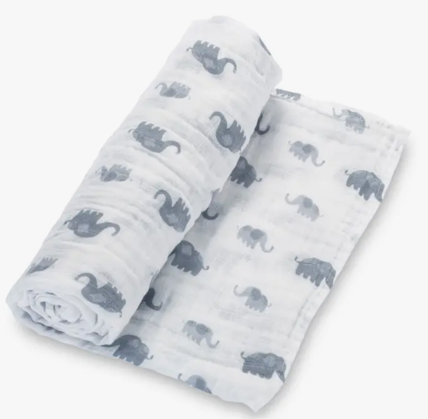 Elephantastic Baby Swaddle Blanket