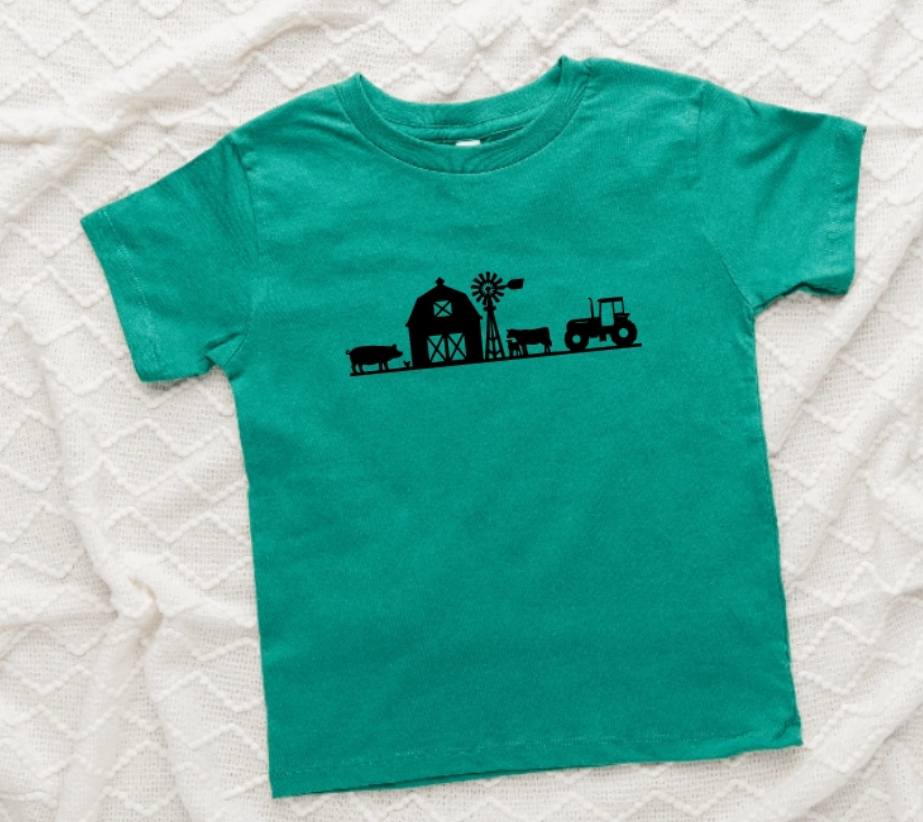 Life On the Farm Toddler Graphic Tee