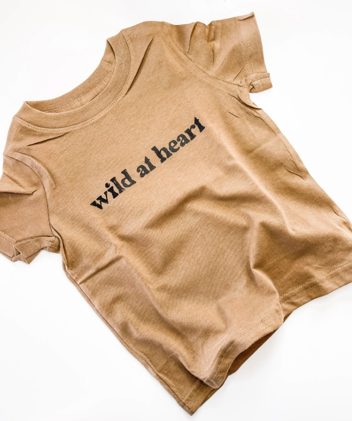 Wild at Heart Neutral Tone  - Baby/Toddler Tee