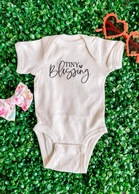 Tiny Blessing | Natural Onesie