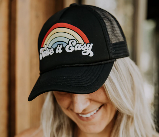 Take It Easy Trucker Hat-Adult