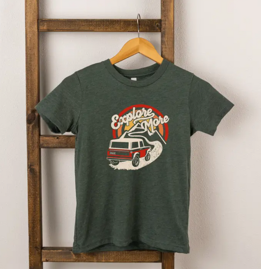 Explore More Bronco | Toddler Short Sleeve Crew Neck